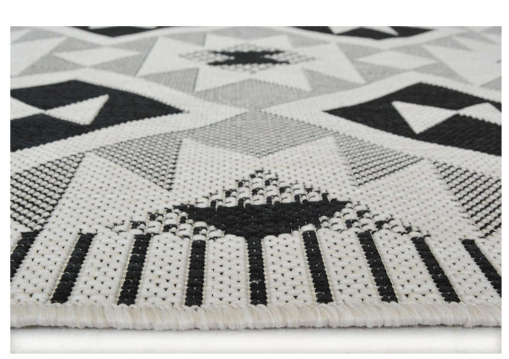 County Geo Chequer Indoor/Outdoor Rug