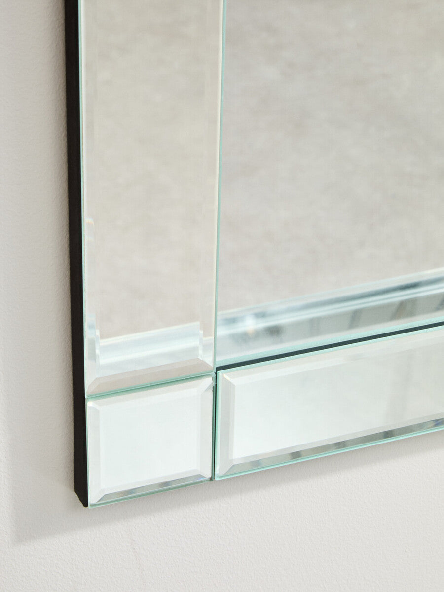 Etched Border Wall Mirror
