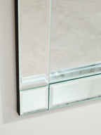 Etched Border Wall Mirror