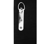 Black and White Bevelled Border Wall Mirror