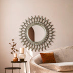 Layered Champagne Wall Mirror