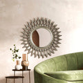 Layered Champagne Wall Mirror