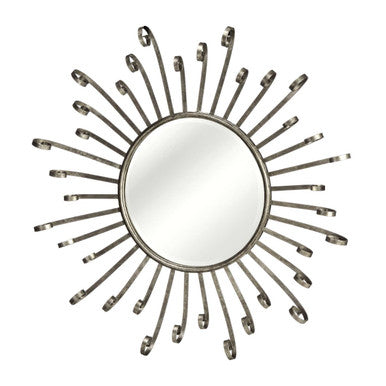 Spoke Style Wall Mirror