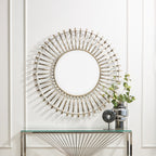 Spoke Frame Wall Mirror