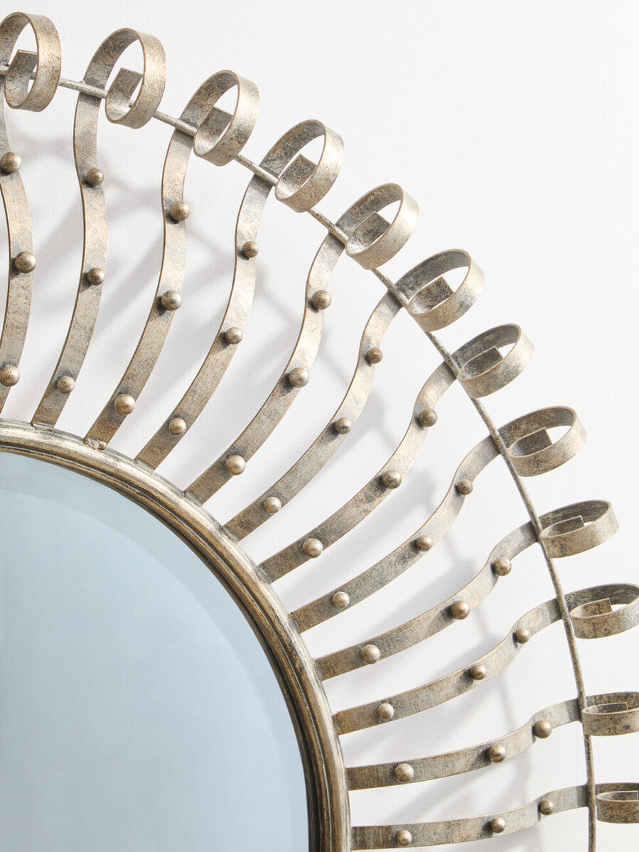 Spoke Frame Wall Mirror
