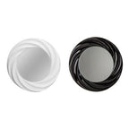 Swirl White Wall Mirror
