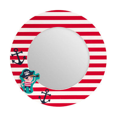 Kids Pirate Wall Mirror