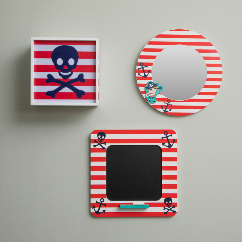 Kids Pirate Wall Mirror