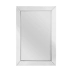 Bevelled Panel Rectangular Wall Mirror