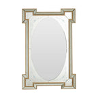 Antique Finish Rectangular Wall Mirror