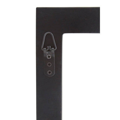 Cut Out Design Silver Wall Mirror