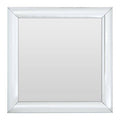 Thick Silver Frame Small Square Wall Mirror
