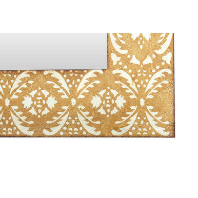 Antique Gold Textured Wall Mirror