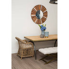 Natural Wood Wall Mirror