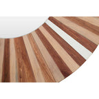 Natural Wood Wall Mirror