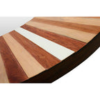Natural Wood Wall Mirror