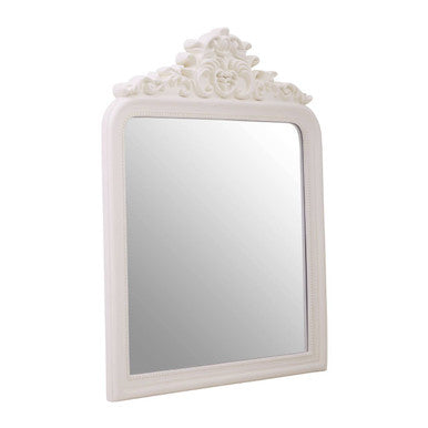 Ornate Cream Wall Mirror