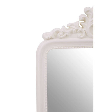 Ornate Cream Wall Mirror