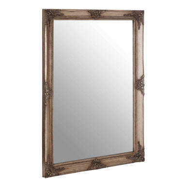 Baroque Rectangular Gold Wall Mirror