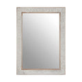 Antique Silver Rectangular Wall Mirror