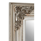 Baroque Rectangle Silver Wall Mirror