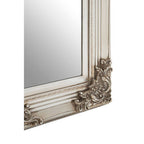 Baroque Rectangle Silver Wall Mirror