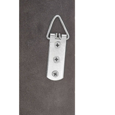 Baroque Rectangle Silver Wall Mirror