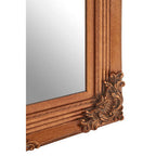 Baroque Rectangle Gold Wall Mirror