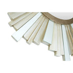 Layered Metallic Wall Mirror