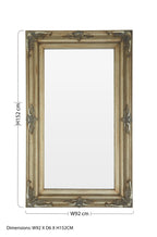 Wood Frame Wall Mirror