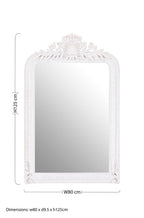 Stone Grey Wall Mirror