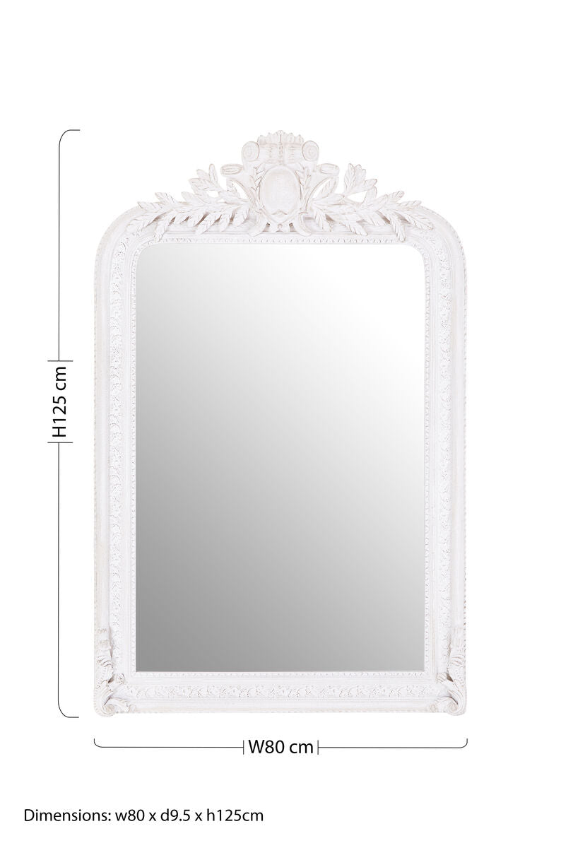 Stone Grey Wall Mirror