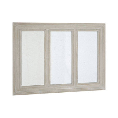3 Panel Wall Mirror with Ash Wood Frame