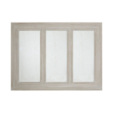 3 Panel Wall Mirror with Ash Wood Frame