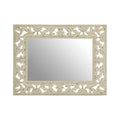 Antique White Baroque Style Wall Mirror