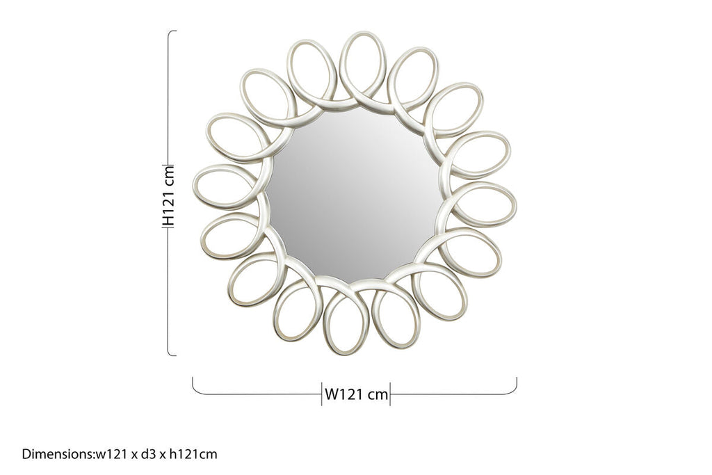 Petal Ring Wall Mirror