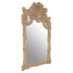 Tall Floral Wall Mirror