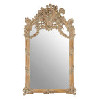Tall Floral Wall Mirror