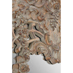 Tall Floral Wall Mirror
