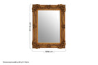 Embossed Beaded Wall Mirror