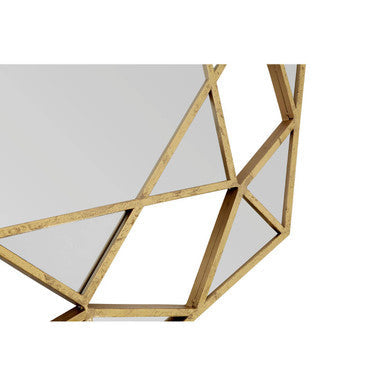 Gold Octagonal Wall Mirror