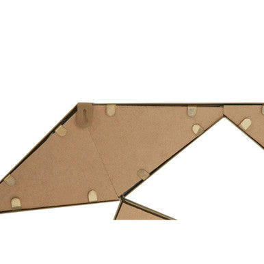 Gold Octagonal Wall Mirror