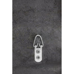 3D Effect Light Silver Wall Mirror