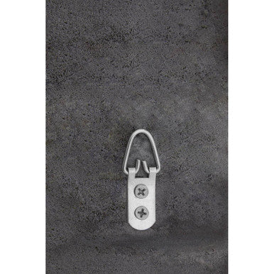 3D Effect Light Silver Wall Mirror
