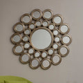 Multi-Panel Round Wall Mirror
