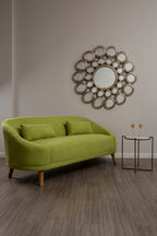 Multi-Panel Round Wall Mirror
