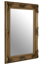 Antique Bronze Finish Rectangular Wall Mirror