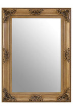 Antique Bronze Finish Rectangular Wall Mirror