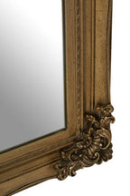 Antique Bronze Finish Rectangular Wall Mirror