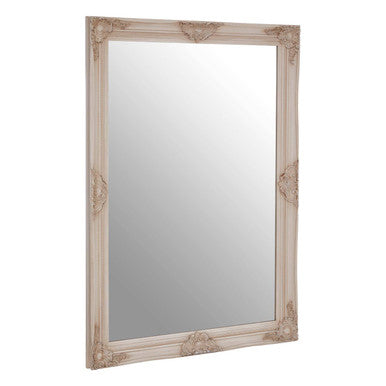 Rectangular White Wall Mirror